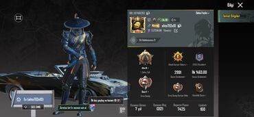 Çəngəllər: PUBG Mobile oyun hesabı 2 ci sezon di 2 sezon fatih di isteyen olsa