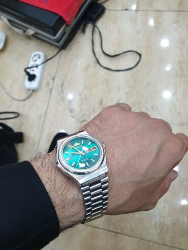 orient qol saatlari: Наручные часы, Orient, цвет - Зеленый