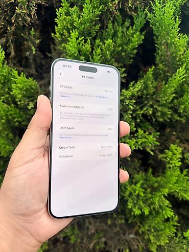 i̇pone 8: IPhone 15 Pro Max, 256 GB, Natural Titanium — 10