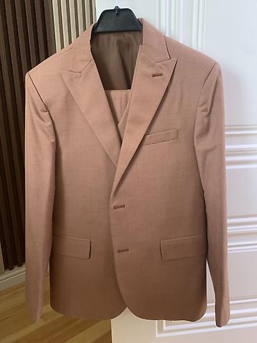 Kişi geyimləri: Brend: BOSS MARK Model: 3 hissəli kişi kostyumu (jilet + pencək + — 2