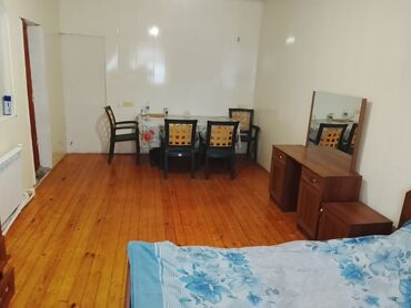 Uzunmüddətli kirayə mənzillər: Kirayə verilir: 2 otaqlı, mebel və məişət texnikası ilə təmin olunmuş — 1