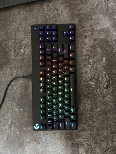 монитор type c: Клавиатура, Logitech, Механическая, Проводное подключение, Размер: 75%