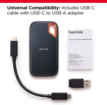 ssd для серверов sandisk: SSD внешний диск Sandisk Extreme Portable V2 SDSSDE61-1T00-G25 Объём