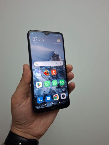 Xiaomi: Xiaomi Redmi 8, 32 GB, rəng - Göy, 
 Barmaq izi