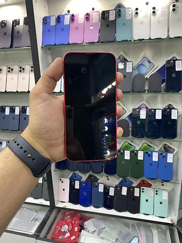 Техника и электроника: IPhone 14, 128 ГБ, Красный — 2