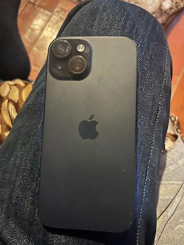 i̇phone 15 sadə: IPhone 14, Qara, Face ID — 1