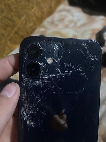 Apple iPhone: IPhone 12, Б/у, 128 ГБ, Midnight, Чехол, 94 % — 2