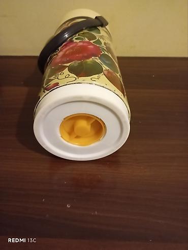 daş stekan: Rəng - Ağ, Termos, 1 l, SSRİ — 4