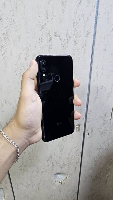 Redmi Note 7, 64 GB, rəng - Qara, Zəmanət, Barmaq izi, İki sim kartlı