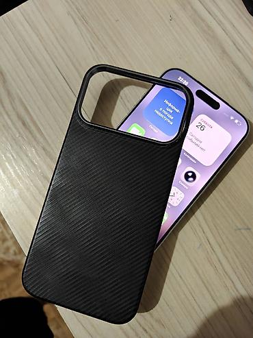 чехол iphone 17: IPhone 17 Pro Max, Б/у, 512 ГБ, Matte Silver, Зарядное устройство, Защитное стекло, Чехол, 99 % — 4