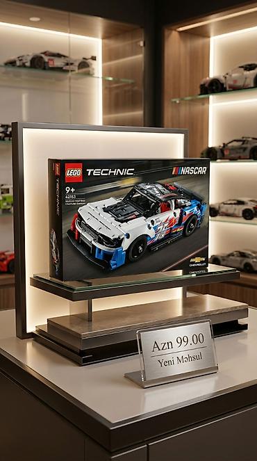 oyuncaq təyyarə: 🔥 ŞOK ENDİRİM! BÖYÜK FÜRSƏTİ KAÇIRMA! 🔥 🏎️ LEGO Technic NASCAR Next — 1