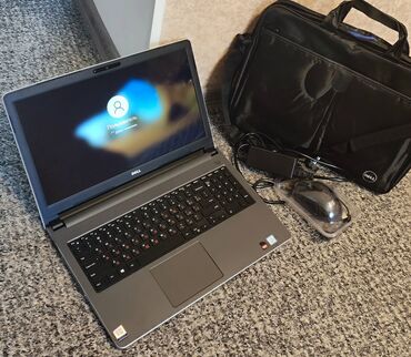 сумки для ноутбука: Ноутбук, Dell, 8 ГБ ОЗУ, Intel Core i7, 15.6 ", Б/у, Игровой, память SSD