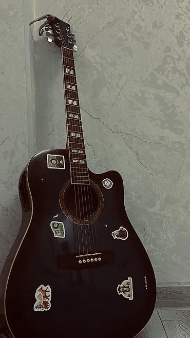 Гитары: Электроакустическая гитара с вырезом (cutaway), цвет – синий градиент — 1