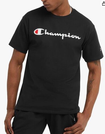 футболка на кофту: Champion. 2 футболки из Америки. Все новое и оригинал. 1. Футболка