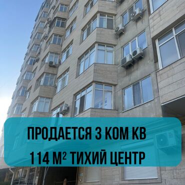 тоголок молдо фрунзе: 3 комнаты, 116 м², Элитка, 10 этаж