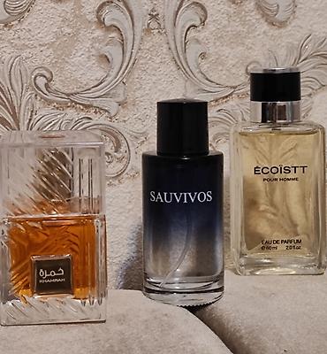 sauvage: 3li dest parfum sauvage, Kamrah, eqaist her biri 50ml turk versiya — 1