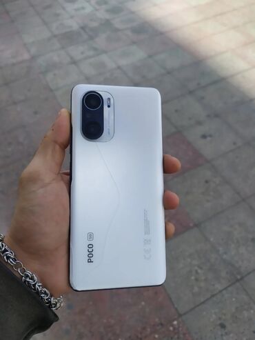 çöl üçün wifi kamera: Poco F3, 64 GB, rəng - Ağ, Barmaq izi