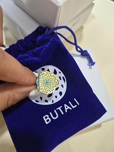 Бижутерия: BUTALI Azerbaijan Jewelry Materiali qizil suyuna salinmish polad — 4