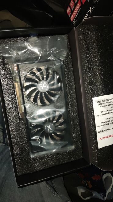Videokartlar: Videokart XFX Radeon RX 6500 XT, 4 GB, İşlənmiş — 6