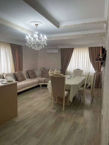 studio mənzil: 3 комнаты, Новостройка, 92 м²