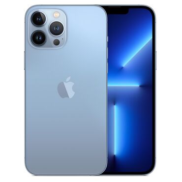 iphone 13 en ucuz: IPhone 13 Pro Max, 128 GB, Sierra Blue