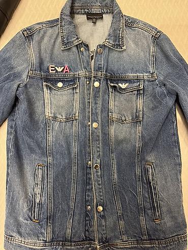 Верхняя одежда: Emporio Armani cins gödəkçə - Brend: Emporio Armani (EA7 və qartal — 3