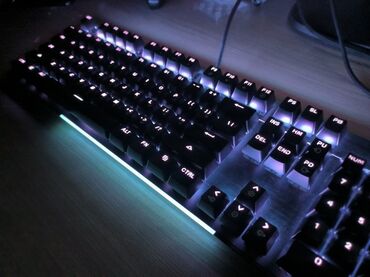купить наушники хайпер икс: Клавиатура, HyperX, Механикалык, Зымдуу туташтыруу, Өлчөмү: 100%