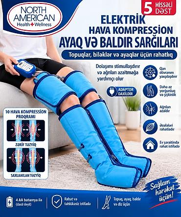 Ayaq masajçısı Hava kompressiyalı Ayaq sarğılari. Mövcud olanda mənə lalafo.az -da Ayaq masajçısı Hava kompressiyalı Ayaq sarğılari. Mövcud olanda mənə