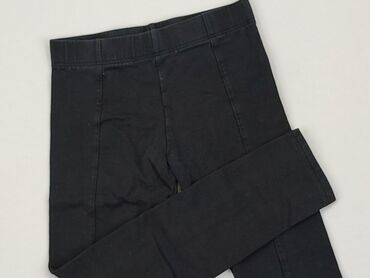 czarne jeansy z dziurami hm: Легінси дитячі, 3-4 р., 104, стан - Задовільний
