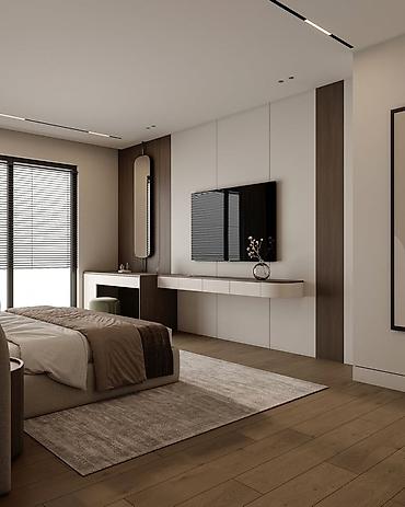 Фасадные 3D панели: Настенные декоративные панели и ТВ-зоны под ключ - Современные — 7