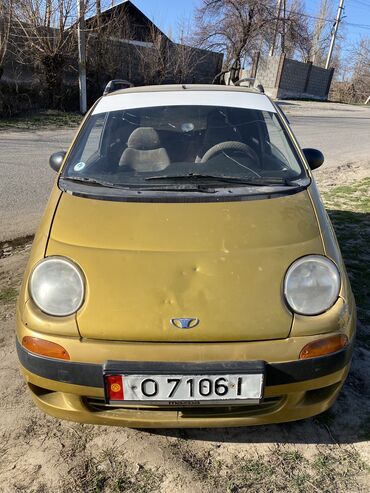 Daewoo: Daewoo Matiz: 2001 г., 0.8 л, Механика, Бензин, Хэтчбэк