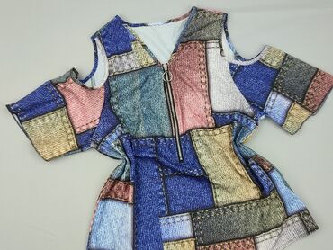 krótkie spodenki i marynarka: Shein, Women's blouse, size L (EU 40)