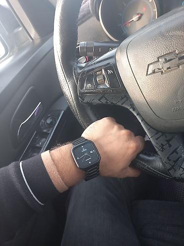 elekdiron saat: RADO kvadrat formalı kişi qol saatı - Rəng: tam qara (mat metal) - — 4