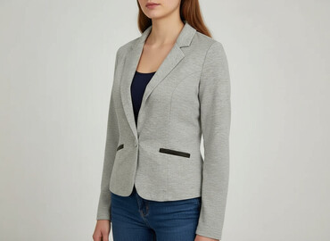 koszulka pod marynarkę damska: Sinsay, Women's blazer, size S (EU 36)