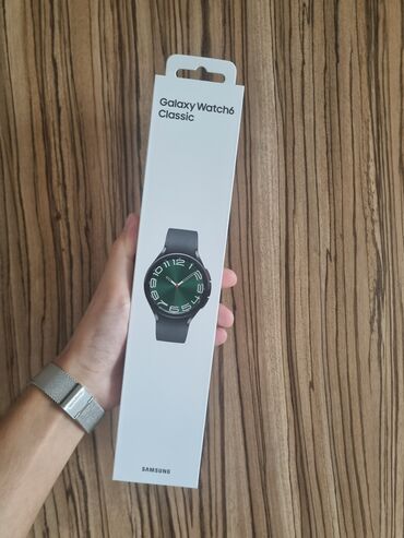 galaxy watch: Samsung Galaxy Watch 6 Classic 47mm Black(Qara)