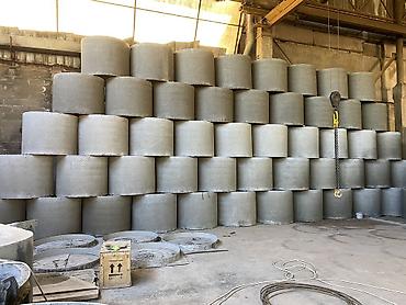 Железобетонное (ЖБИ) кольцо для септика Размер: 110 x 90 x 8 см, Платная установка, Оптом, В розницу