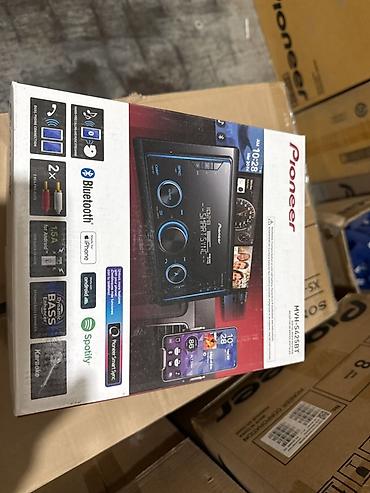 Автомагнитола Pioneer MVH‑S425BT + сабвуфер Sony Xplod (1800W)