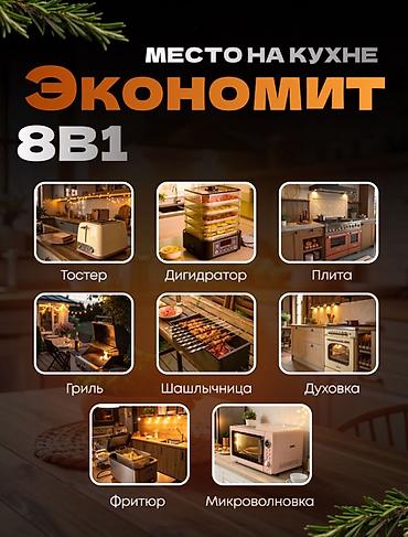 вафельница корндог: Электрический аэрогриль Hoffmans - Объем: 12 литров - Мощность: 2400 — 2