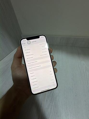 Apple iPhone: IPhone 12, 64 GB, Ağ, Face ID — 10