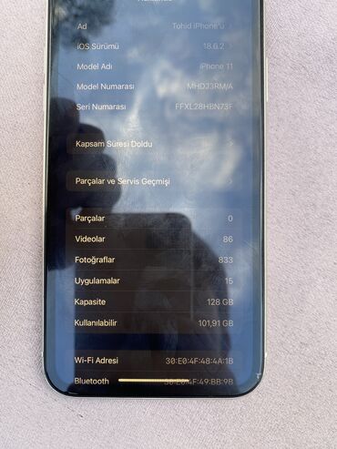 Apple iPhone: IPhone 11, Ağ, Face ID — 2