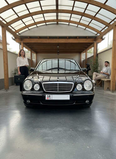 Mercedes-Benz: Mercedes-Benz E-Class: 2002 г., 5.5 л, Автомат, Бензин, Седан — 1