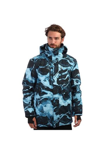 Мужские лыжные куртки: Куртка, Quiksilver, Новый, С утеплителем, Удлинённая куртка, Вентиляционные клапаны, Внутренние и внешние карманы — 5