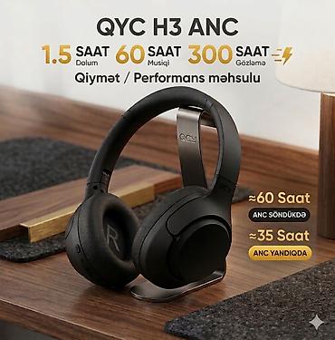 Qulaqcıqlar: Yeni Simsiz (Bluetooth) Qulaqcıqlar, QCY, rəng - Qara — 1
