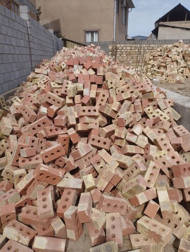 Строительный кирпич: Пустотелый, дырчатый, Жженый кирпич, Полублок, 250×120×90 — 5