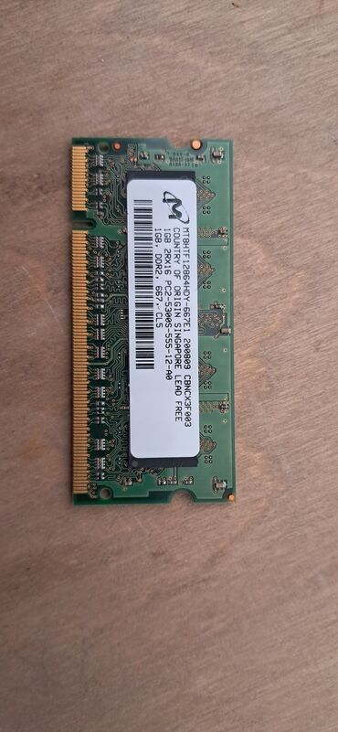 Operativ yaddaş (RAM): Operativ yaddaş (RAM) 1 GB, 3000 Mhz, DDR2, PC üçün, İşlənmiş