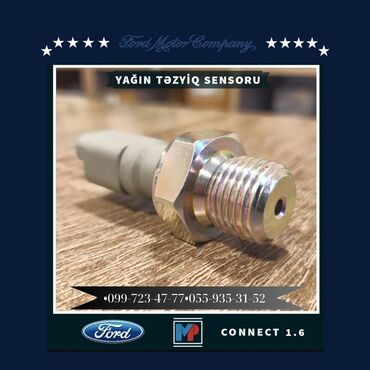 Yağ radiatorları: Ford connect 1.6 yağın təzyiq sensoru