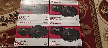 Pioneer avtomobil akustikası və Sony gücləndirici dəsti Məhsullar: -