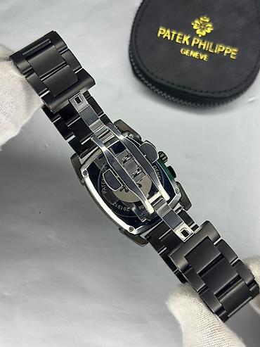 saat ucuz: Patek Philippe tərzində klassik kişi qol saatı - Korpus: tonneau — 10