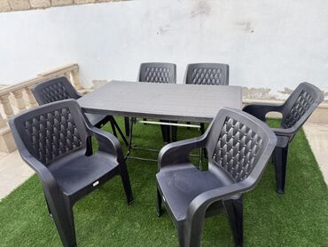 alca tursusu: Balkon üçün, Açılmayan, Dördbucaq masa, 6 stul
