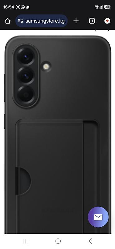 Уюлдук телефондор үчүн аксессуарлар: Чехол Samsung Card Slot Cover A566 (A56) - Назначение: для смартфона — 2